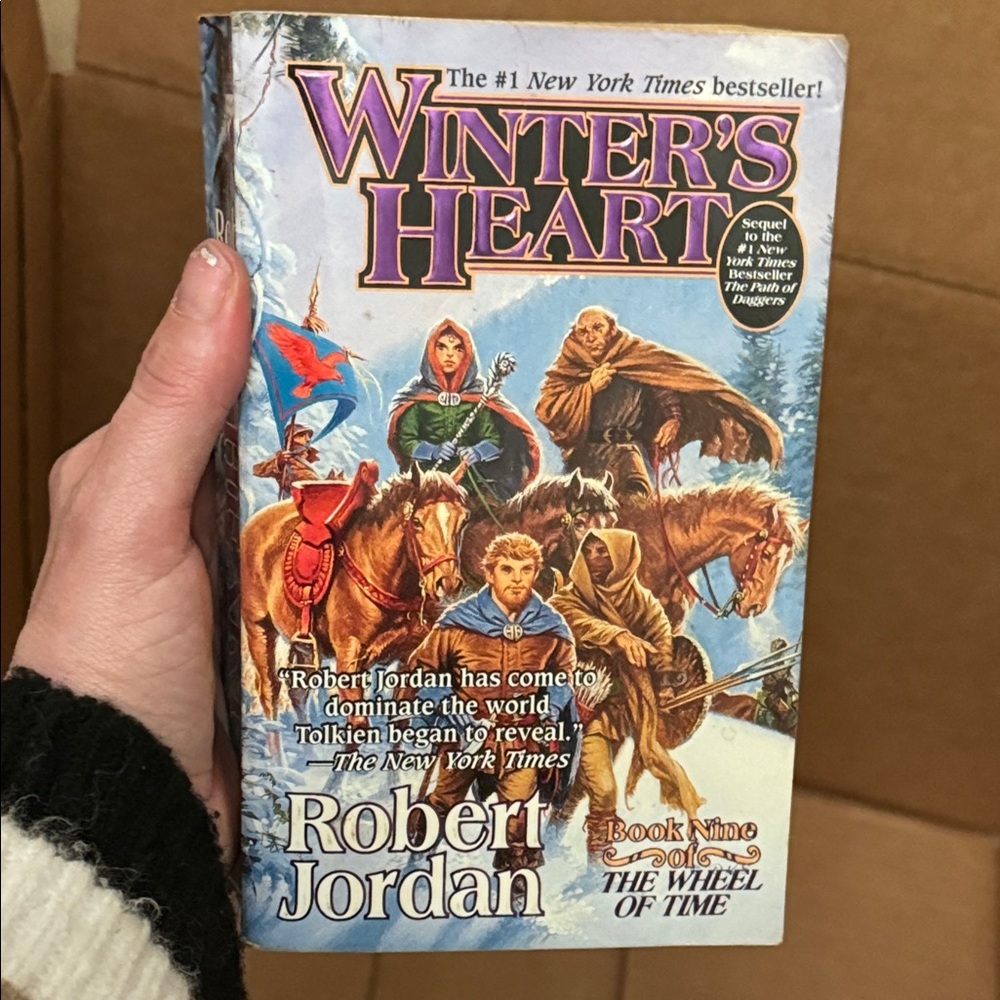 First Edition Winter's Heart by Robert Jordan Hardcover